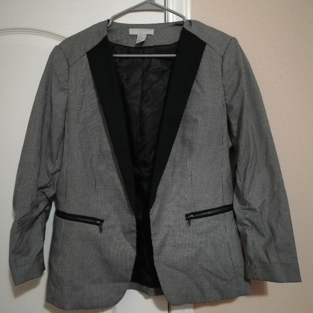 H&M 3/4" sleeve blazer